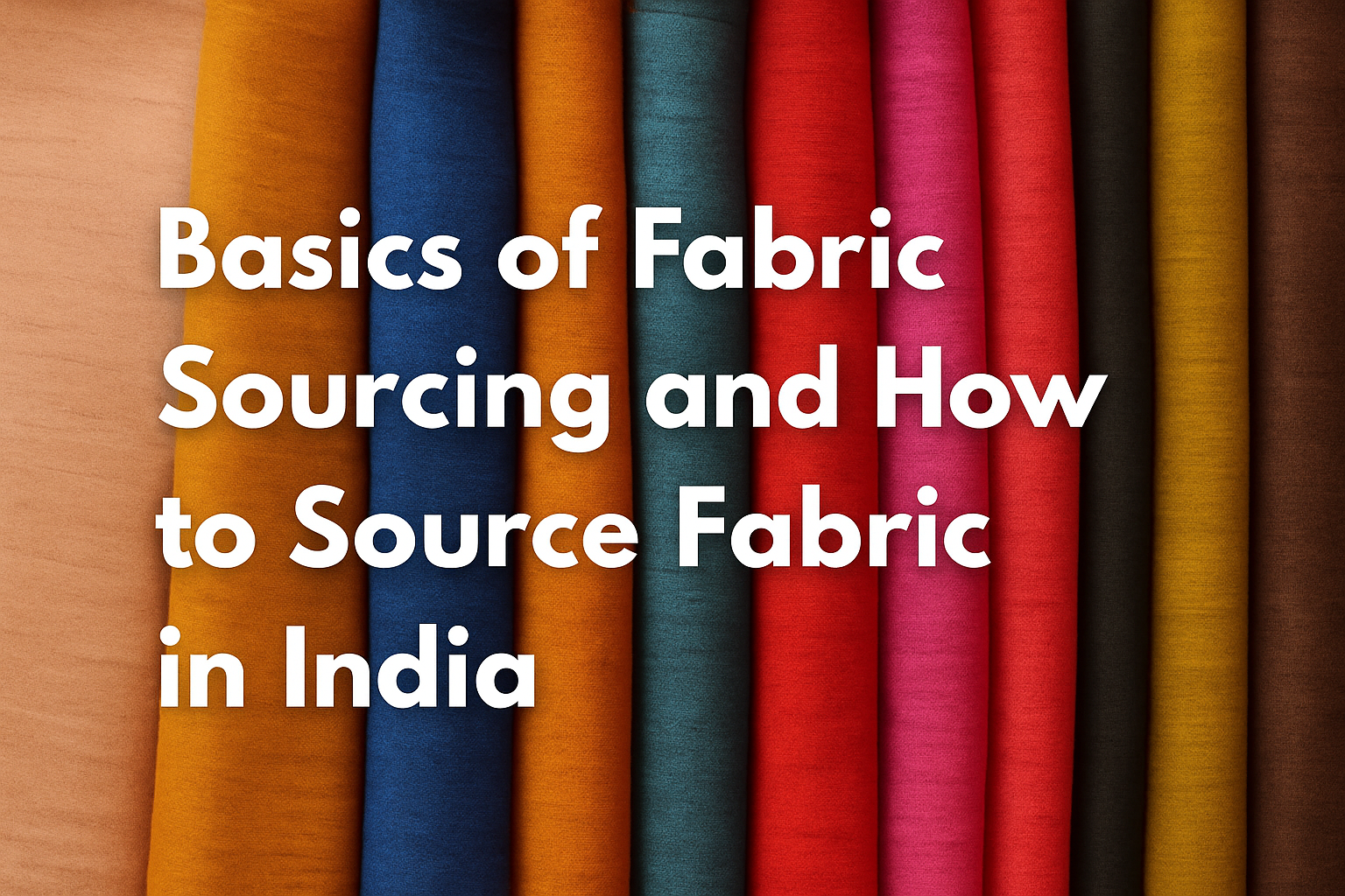 Basics of Fabric Sourcing and How to Source Fabric in India