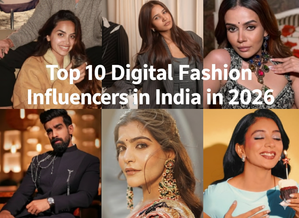 Top 10 Digital Fashion Influencers in India You Should Follow Right Now in 2026