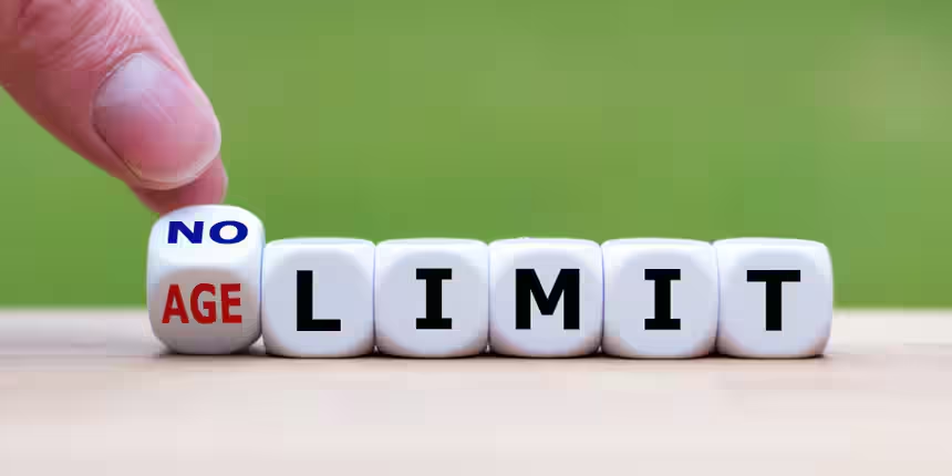 No age limit concept for fashion designing career with text blocks showing unlimited opportunities in creative fields