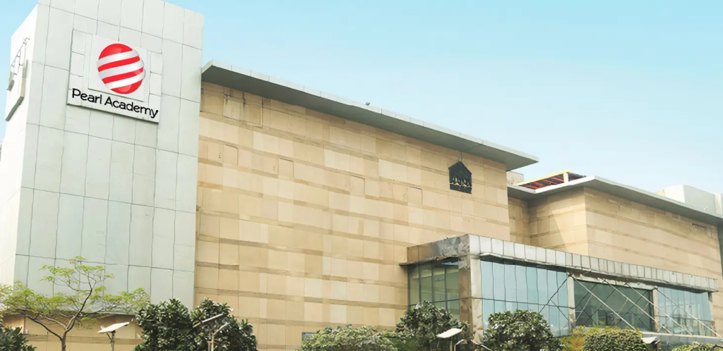 Pearl Academy Jaipur campus building - leading private fashion and design institute in India.