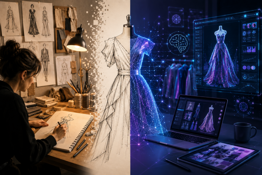 The Shift from Traditional Design to AI-Powered Fashion