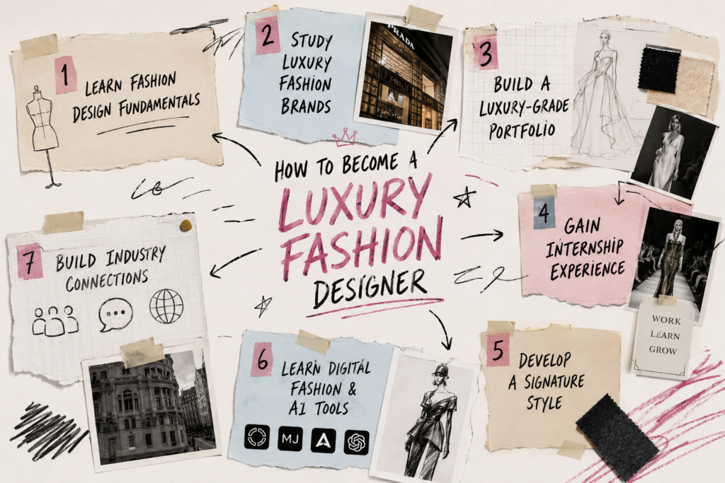 Step-by-Step Guide to Becoming a Luxury Fashion Designer
