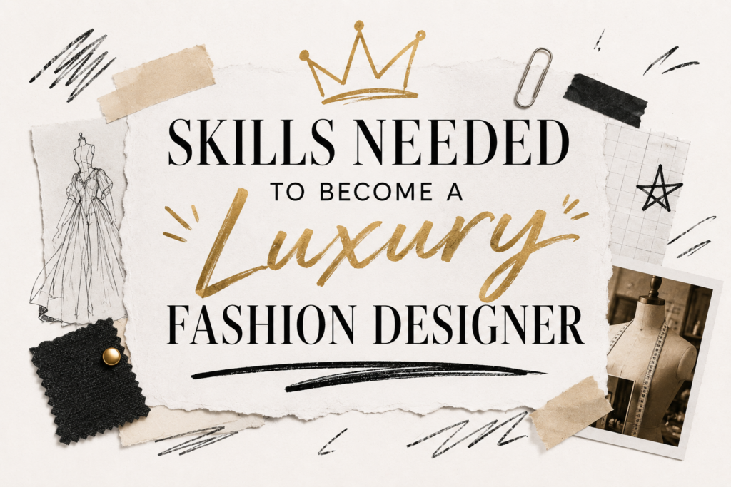 Skills Needed to Become a Luxury Fashion Designer