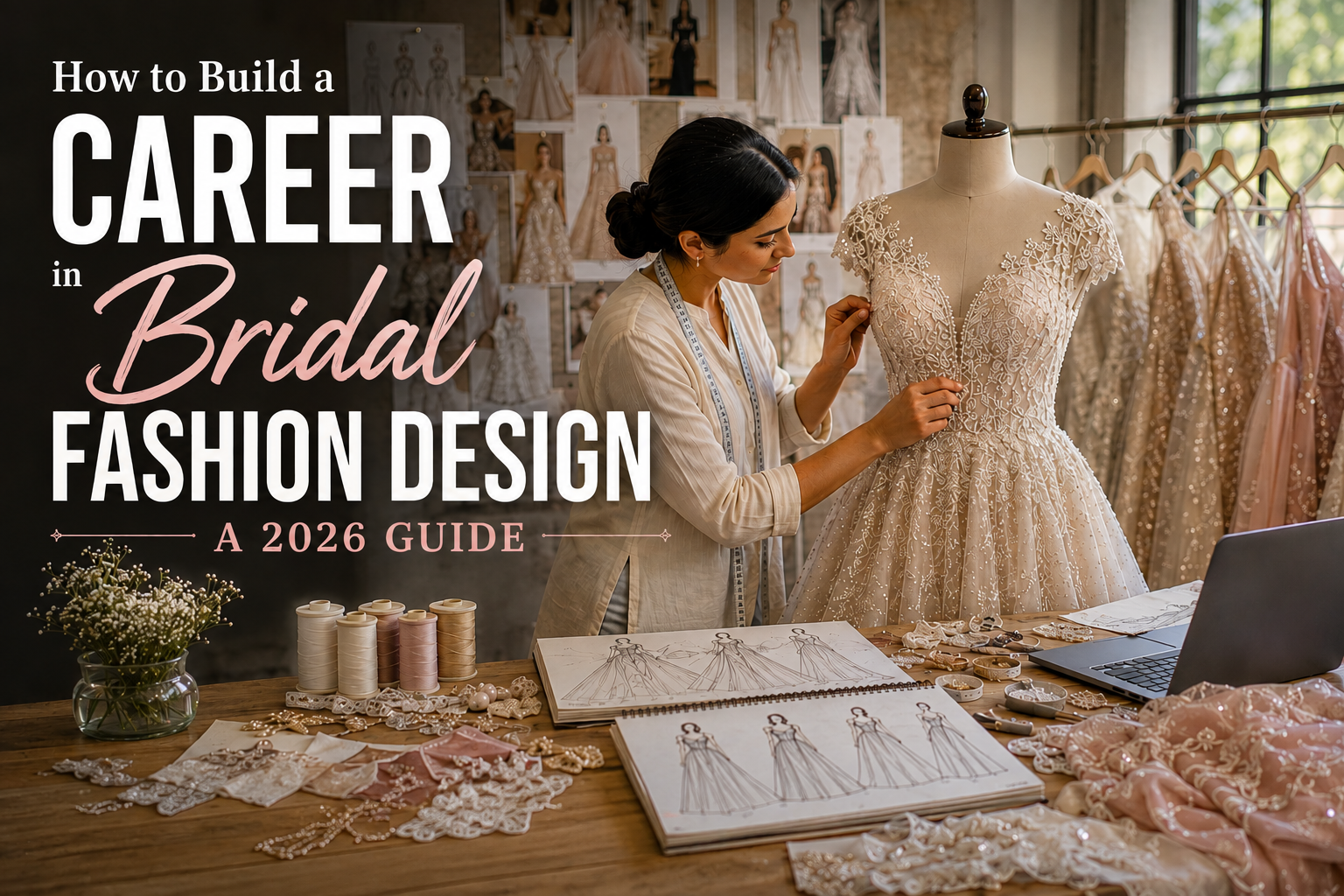 How to Build a Career in Bridal Fashion Design: A 2026 Guide How to Build a Career in Bridal Fashion Design: A 2026 Guide