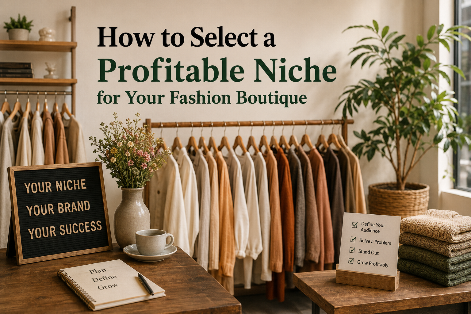 How to Select a Profitable Niche for Your Fashion Boutique