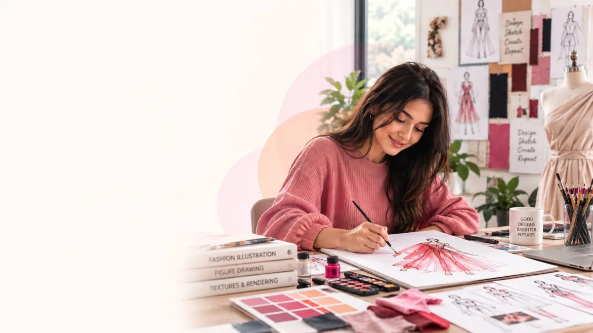Live Fashion Design & Illustration Workshop