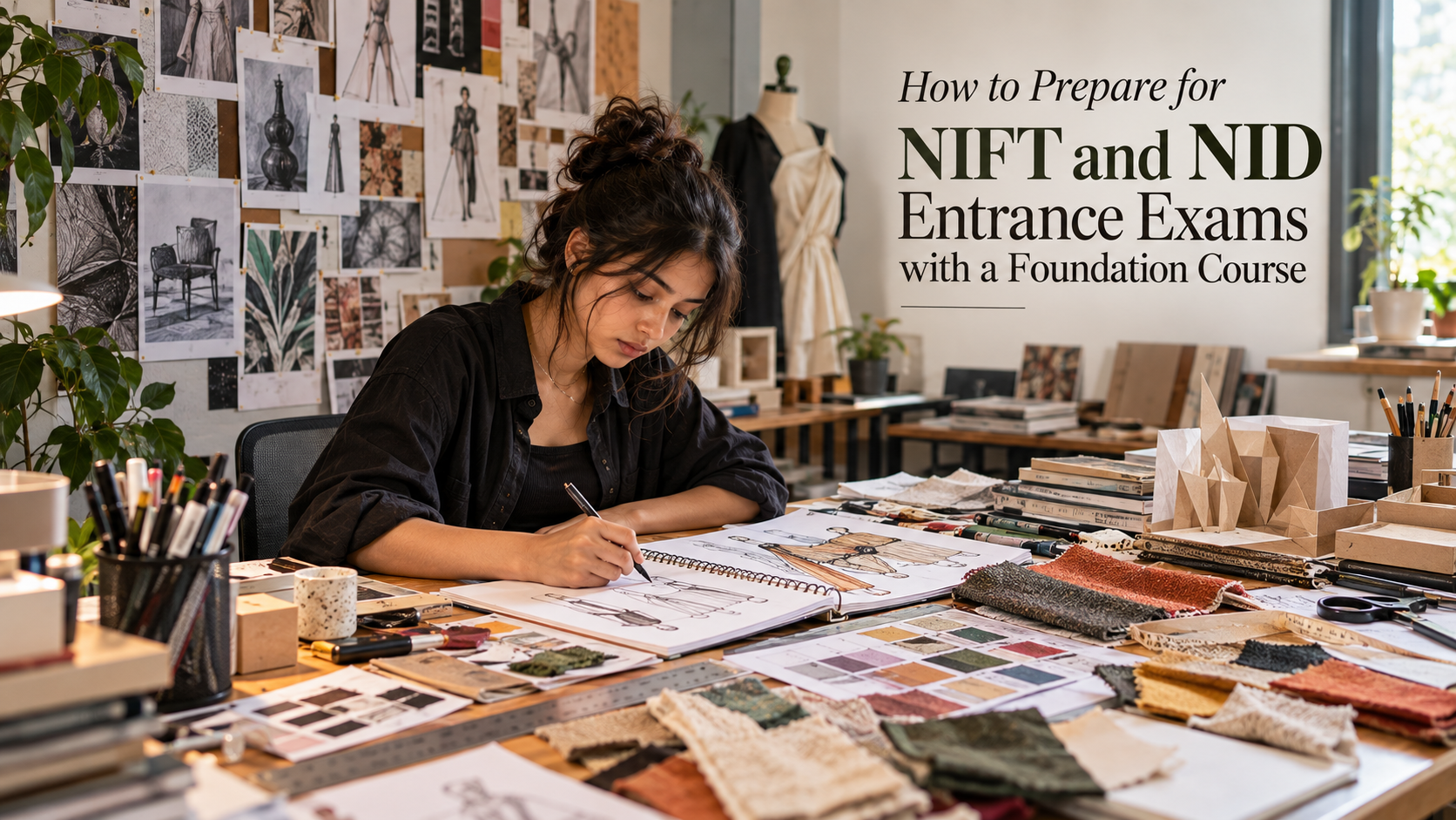 How to Prepare for NIFT and NID Entrance Exams with a Foundation Course